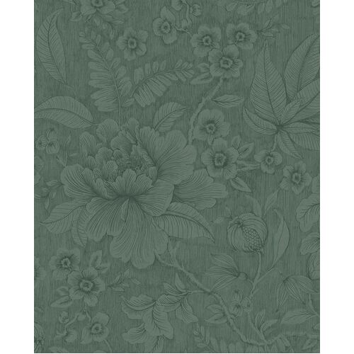 Bold Garden | Floral Etch Wallpaper