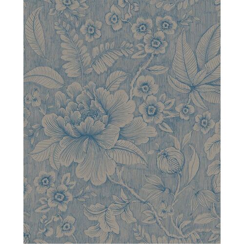 Bold Garden | Floral Etch Wallpaper