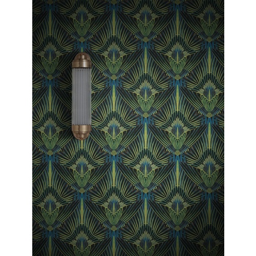 Gershwing | Art Deco Feather Wallpaper