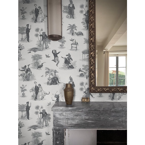 Safari Soiree | Jungle Toile Wallpaper