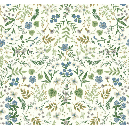 Rifle | Wildwood Botanical Floral Blue & Green