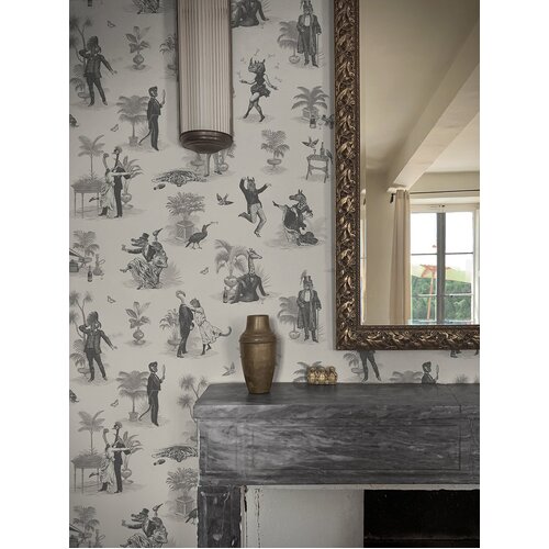 Safari Soiree | Jungle Toile Wallpaper