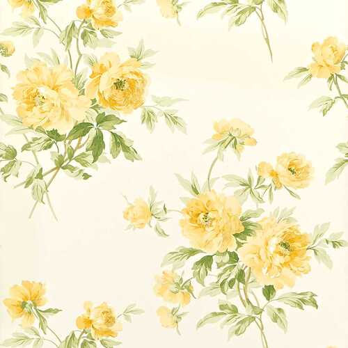 Adele  | Yellow Floral Rose Design