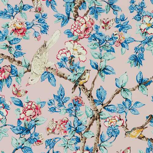 Caverley | Birds and Blossom - Blue