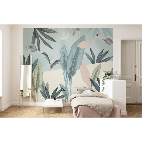 Mural | Naïve - Pastel Plants