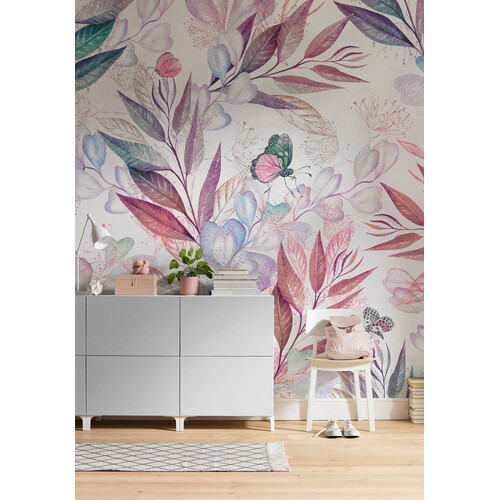 Mural | Eucalyptus - Butterflies and Blossom