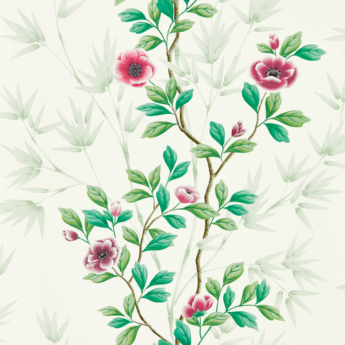 Lady Alford | Green & Pink Floral