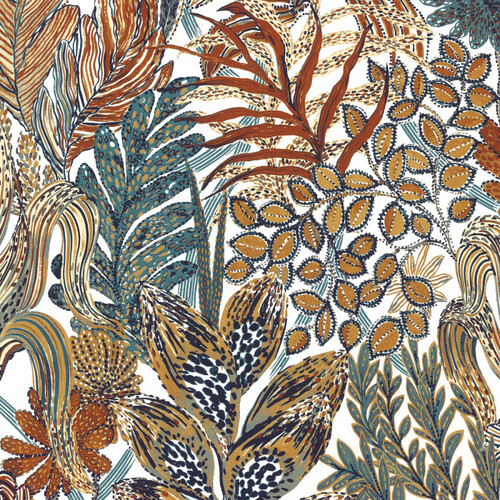Borromee | Painted Foliage Wallpaper