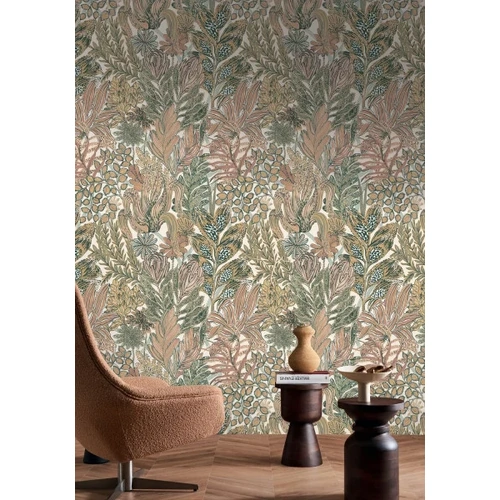 Borromee | Painted Foliage Wallpaper