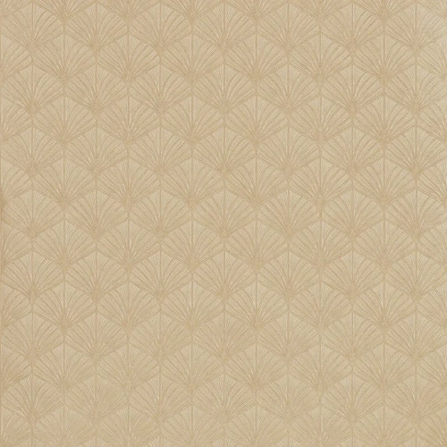 Nereides | Art Deco Leaf Wallpaper