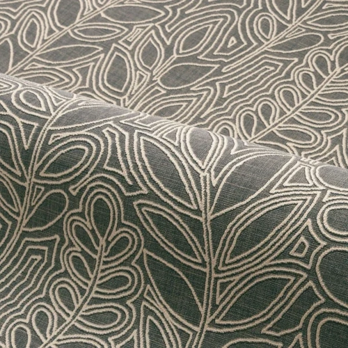 Astragale | Embroidered Leaves Wallpaper