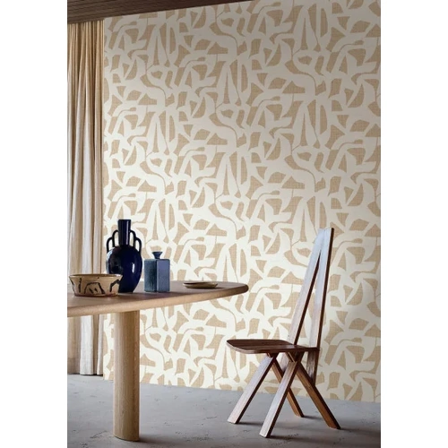 Cana | Printed Raffia Wallpaper