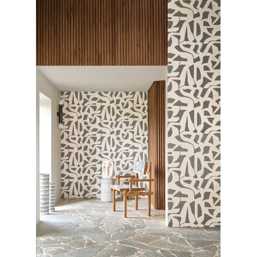 Cana | Printed Raffia Wallpaper