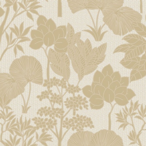 Inara | Stamped Florals Wallpaper