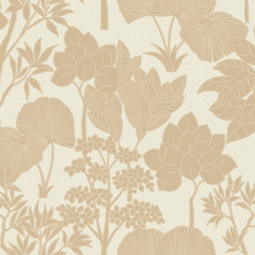 Inara | Stamped Florals Wallpaper