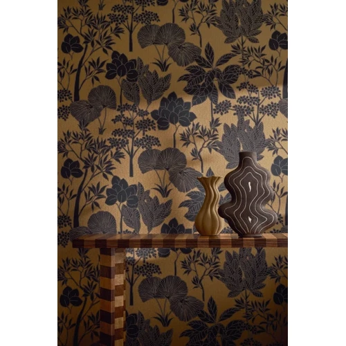 Inara | Stamped Florals Wallpaper