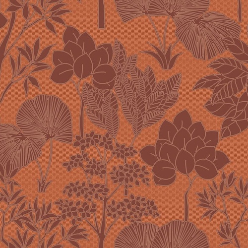 Inara | Stamped Florals Wallpaper