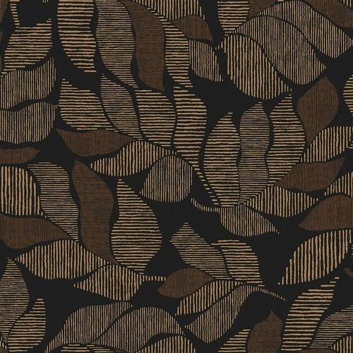 Lontara | Striped Leaves Wallpaper