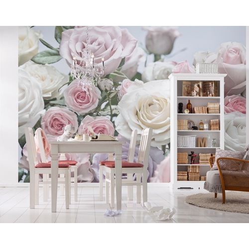 Floraison | Romantic Rose Mural