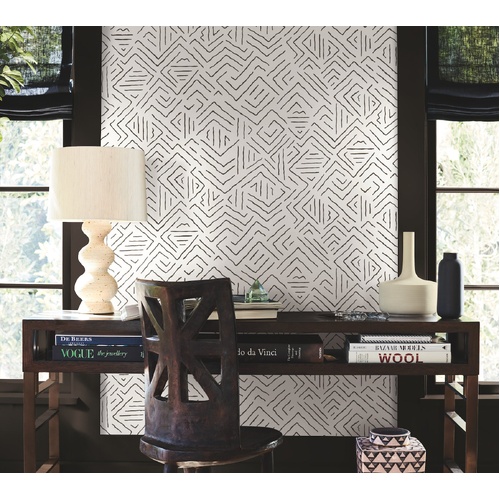 Sirih | Aztec Geo Wallpaper
