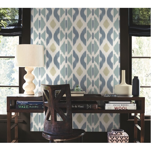 Patan | Ikat Stripe Wallpaper