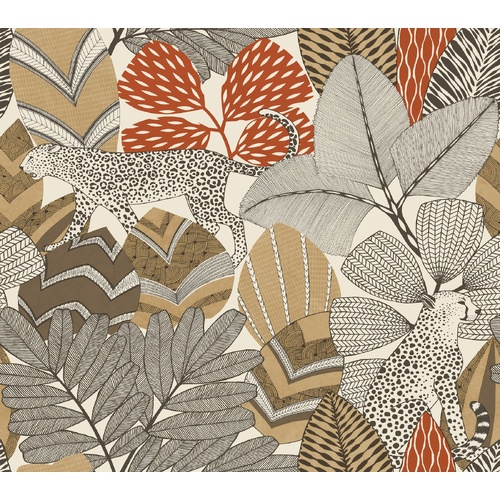 Namiri | Wildcat Foliage Wallpaper
