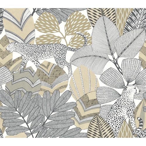 Namiri | Wildcat Foliage Wallpaper
