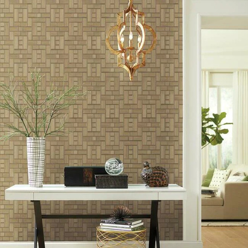 Teahouse Panel | Wood  Tile Look Wallpaper