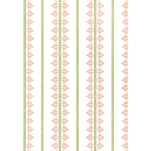 Fern Stripe | Botanical Stripes Wallpaper