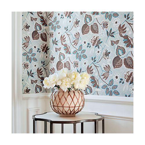 Indienne Hazel | Flowers and Leaves