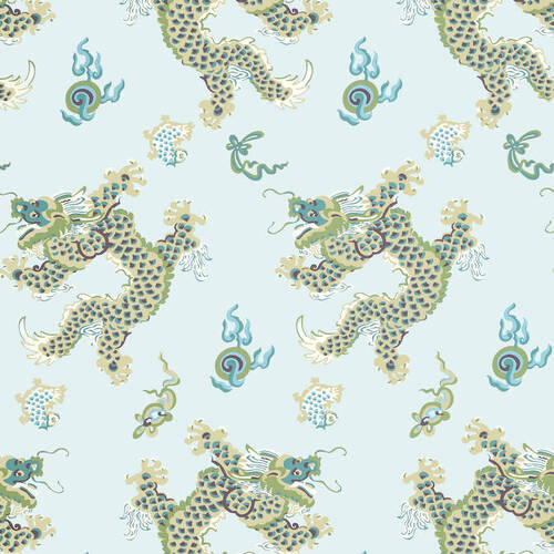 Dragon Dance | Oriental Wallpaper
