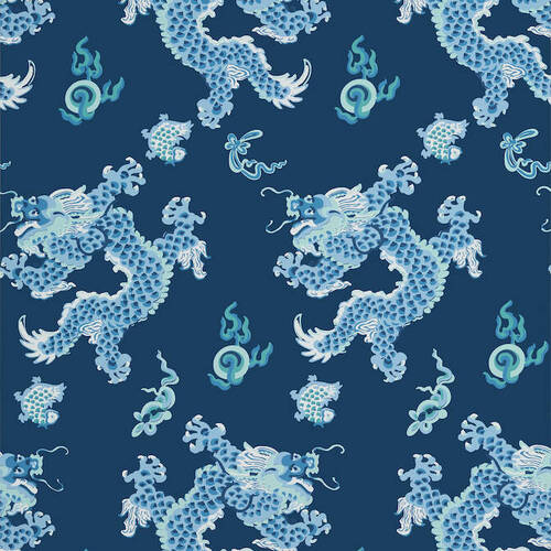 Dragon Dance | Oriental Wallpaper