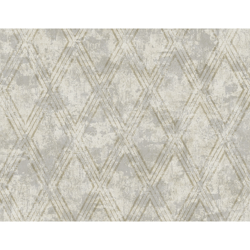 Distressed Harlequin | Concrete Diamond Wallpaper