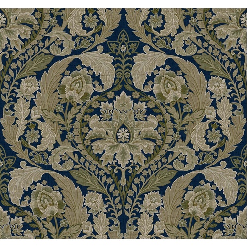 Thornton | Damask Foliage Wallpaper