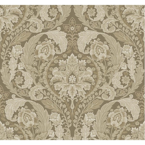 Thornton | Damask Foliage Wallpaper