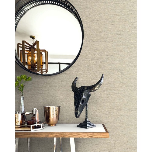 Temple | Faux Fabric Wallpaper