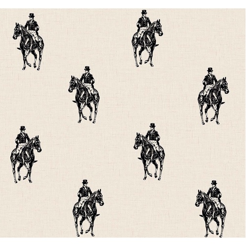 Tavistock | Polo Player Motif Wallpaper