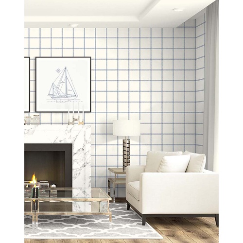 Trilby | Windowpane Plaid Wallpaper