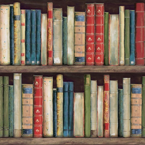 Terrace | Book Case Wallpaper