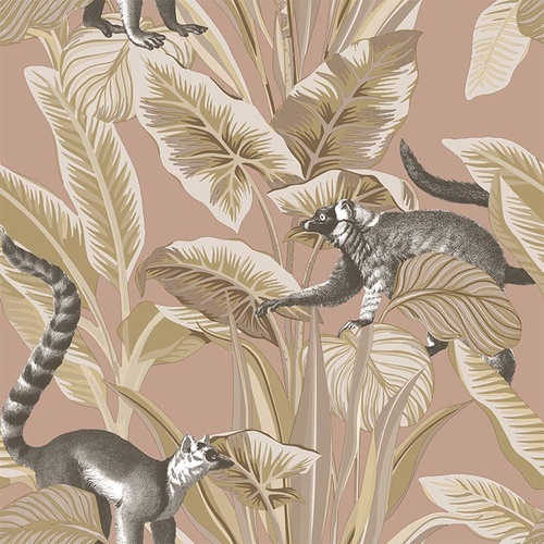 Lemuri | Jungle Motifs Wallpaper