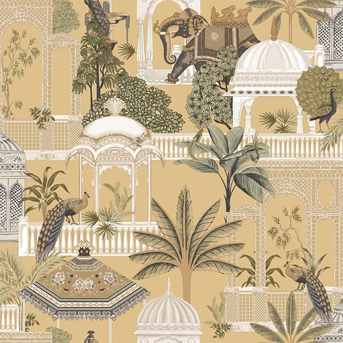 Sanctuary | Jungle Palace Wallpaper