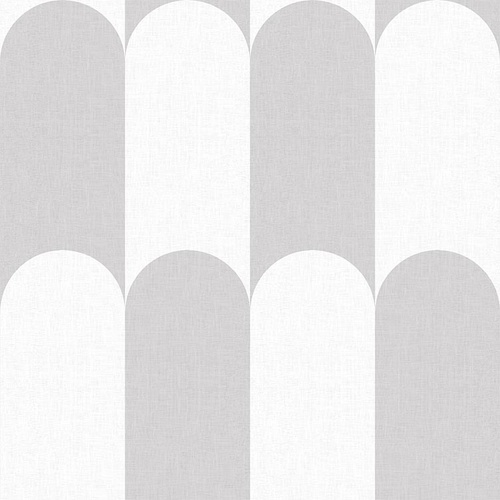 Yin Yang | Scalloped Checker Wallpaper