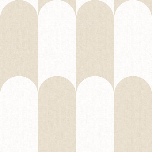 Yin Yang | Scalloped Checker Wallpaper