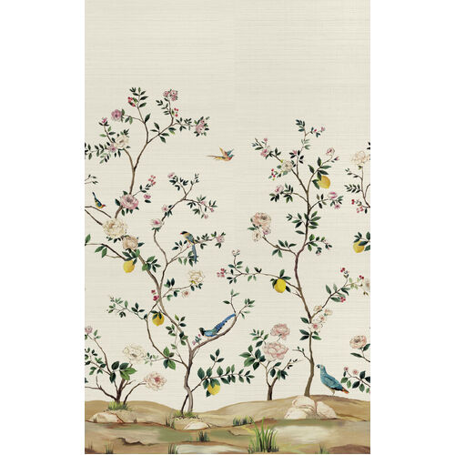 Blossom | Grasscloth Mural