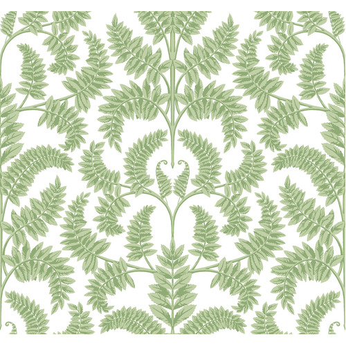 Royal Fern Damask Wallpaper