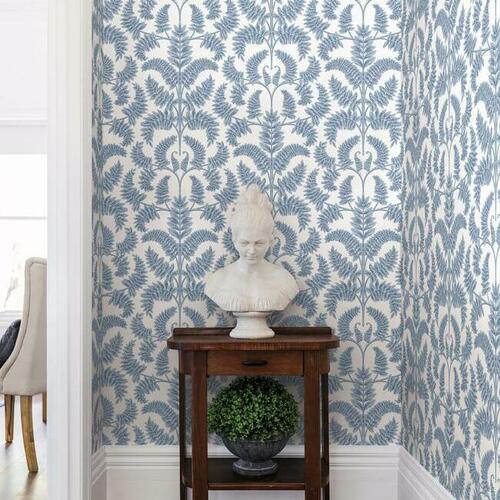 Royal Fern Damask Wallpaper