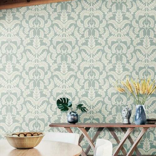 Royal Fern Damask Wallpaper