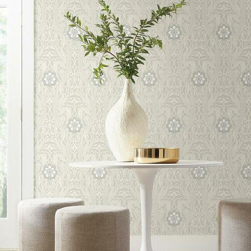 Gatsby Damask Wallpaper