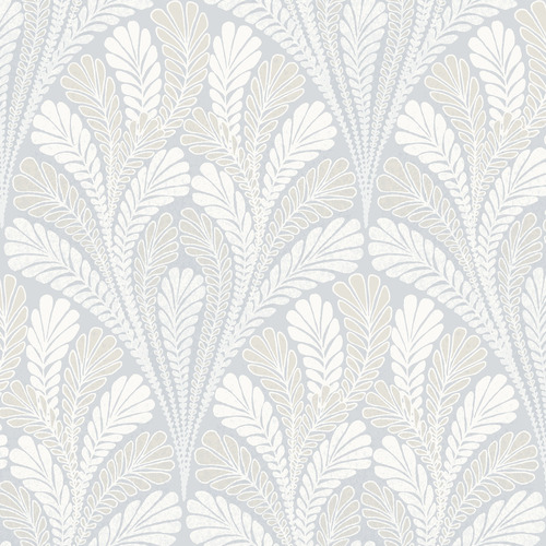 Shell Damask Wallpaper
