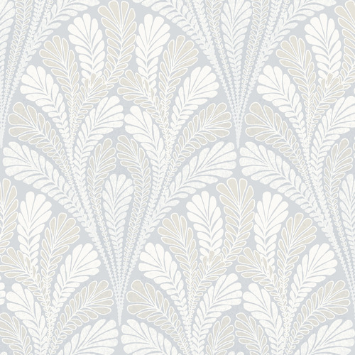 Shell Damask Wallpaper